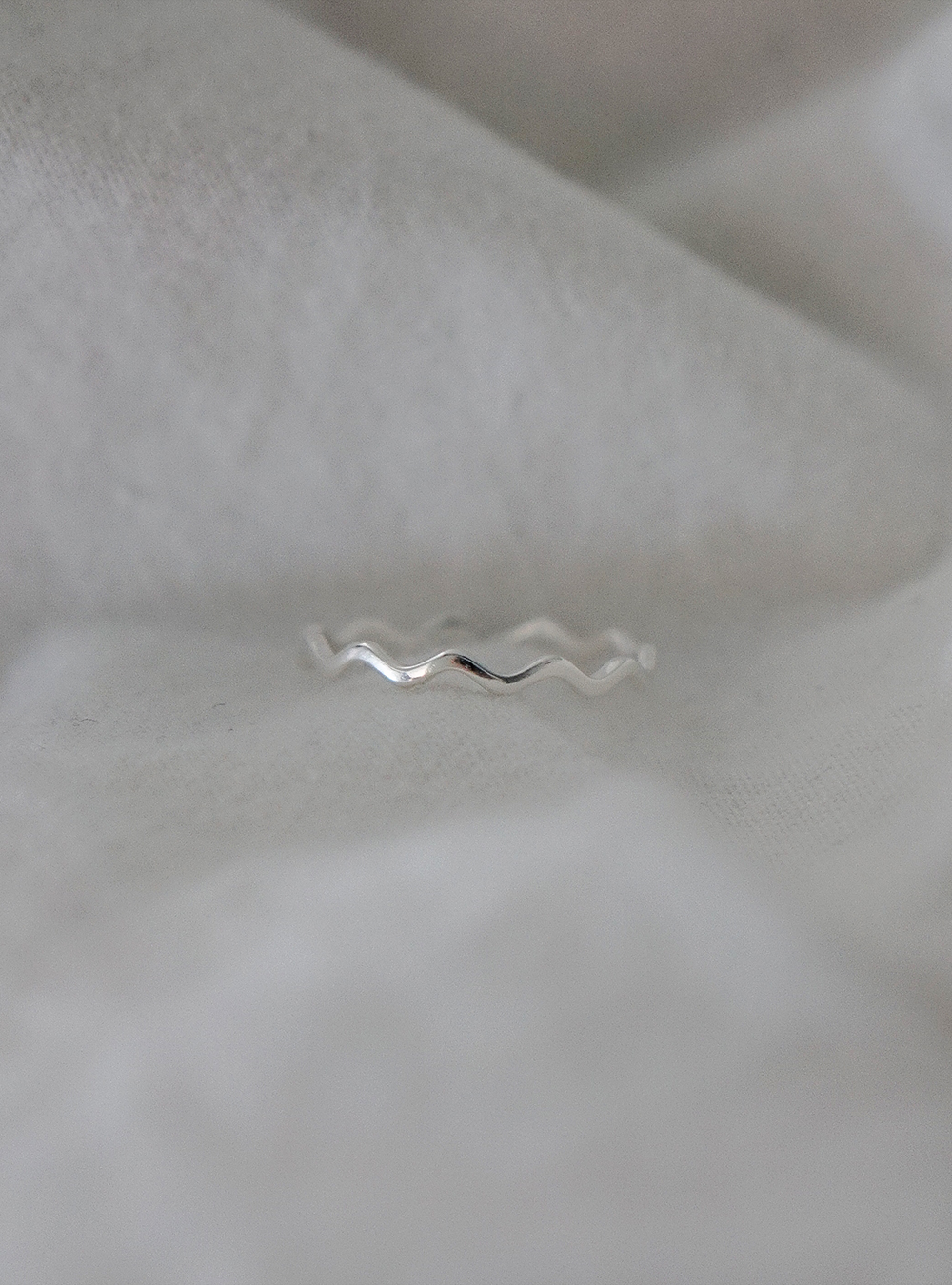 Wave – Sølv ring
