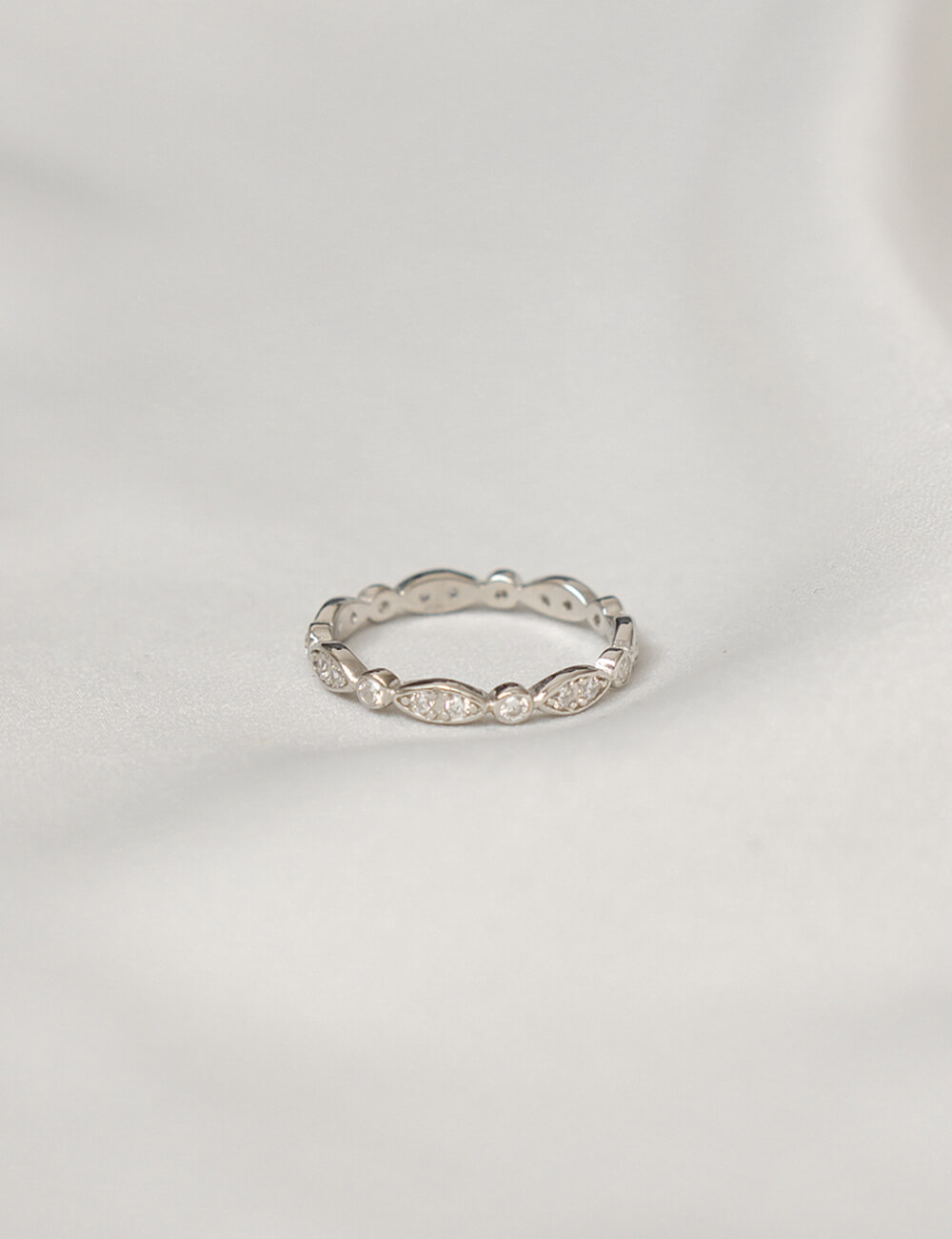 Jade – Sølv ring
