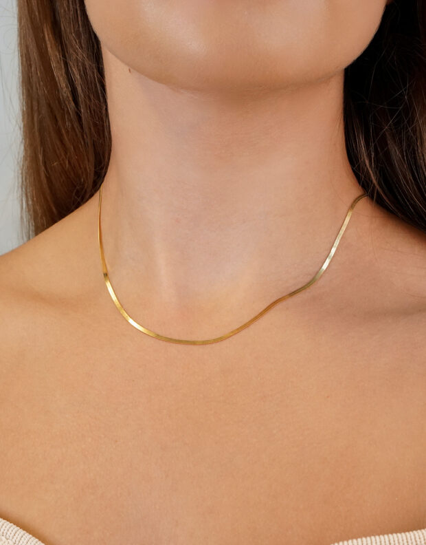 Guld kæde halskæde