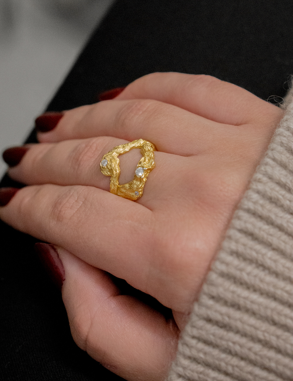 Arina – Guld ring
