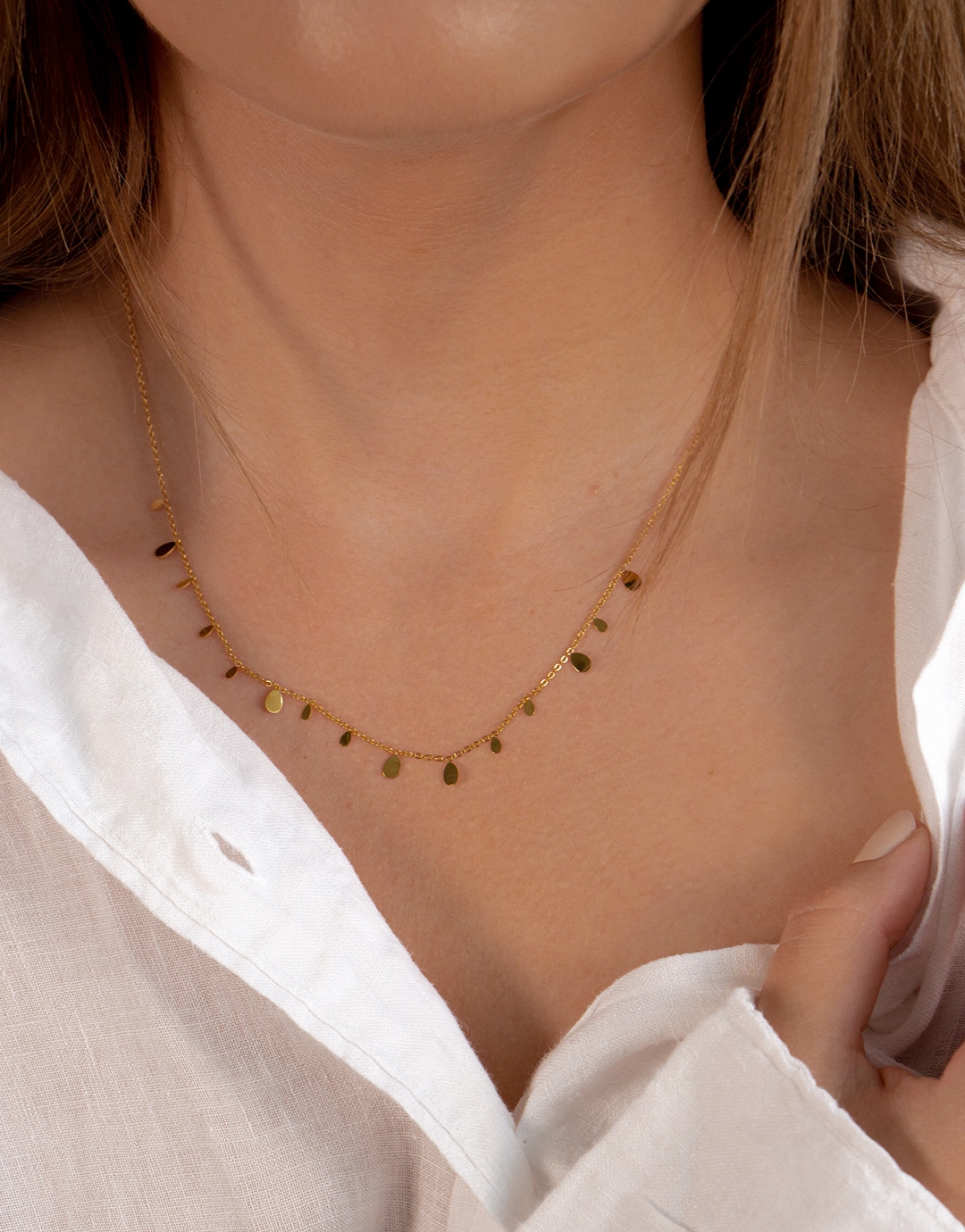 Zendaya – Guld halskæde