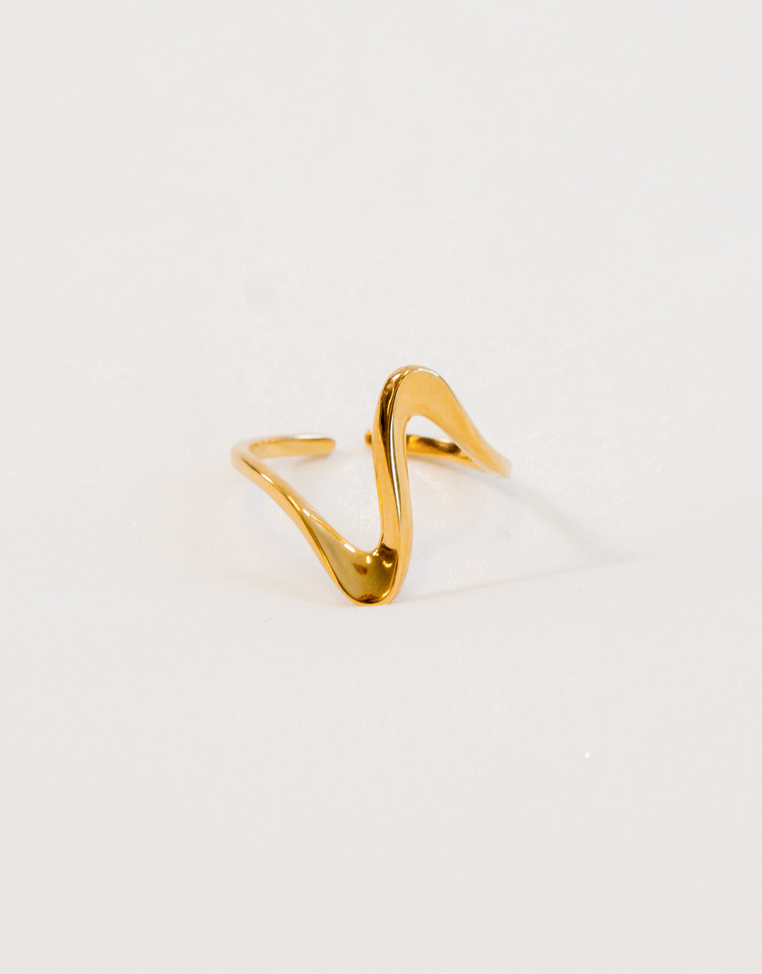 Wave – Guld ring