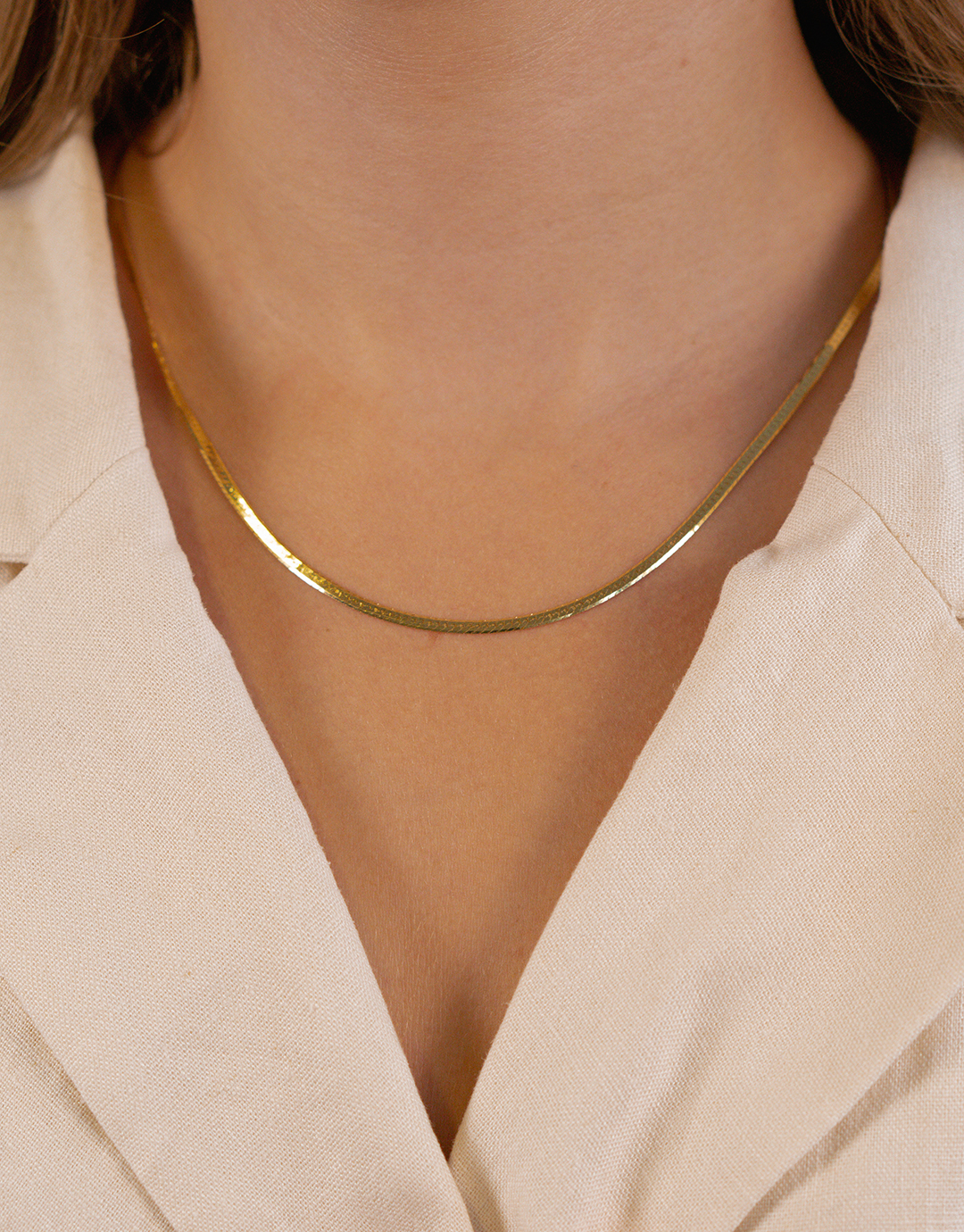 Reina – Guld halskæde