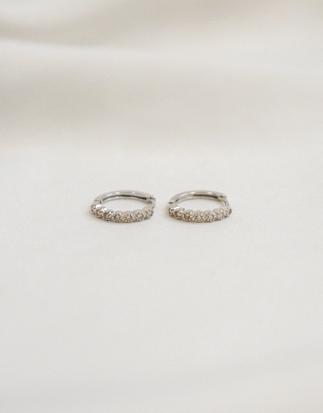 Isabel 12 mm – Sølv hoops