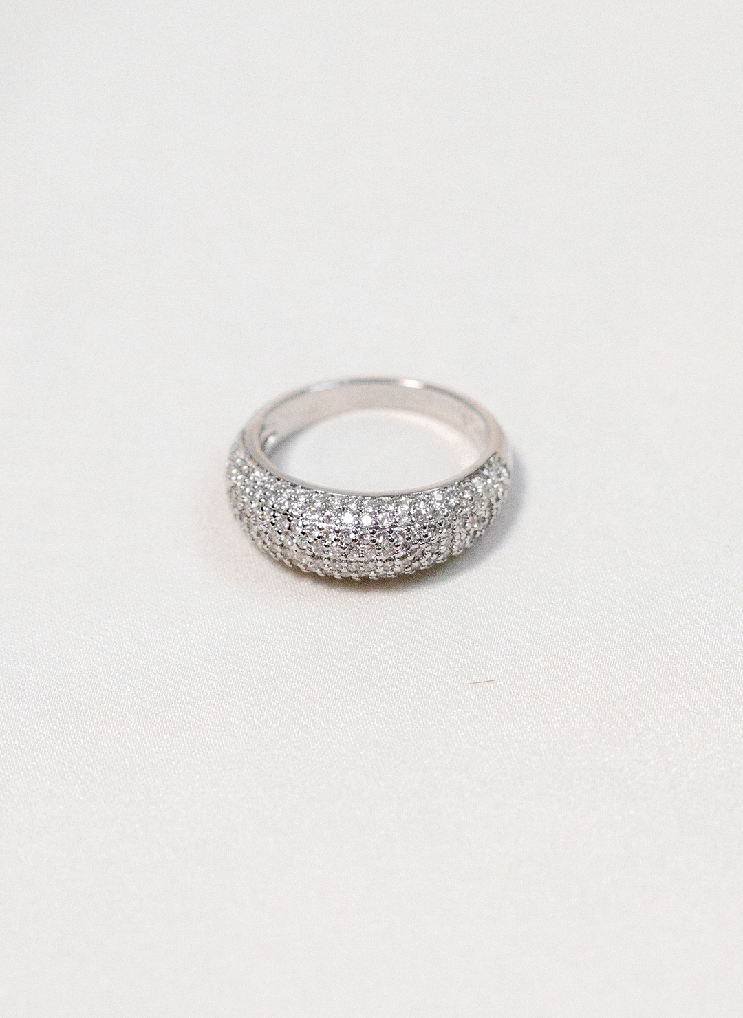 Gianna sparkling – Sølv ring