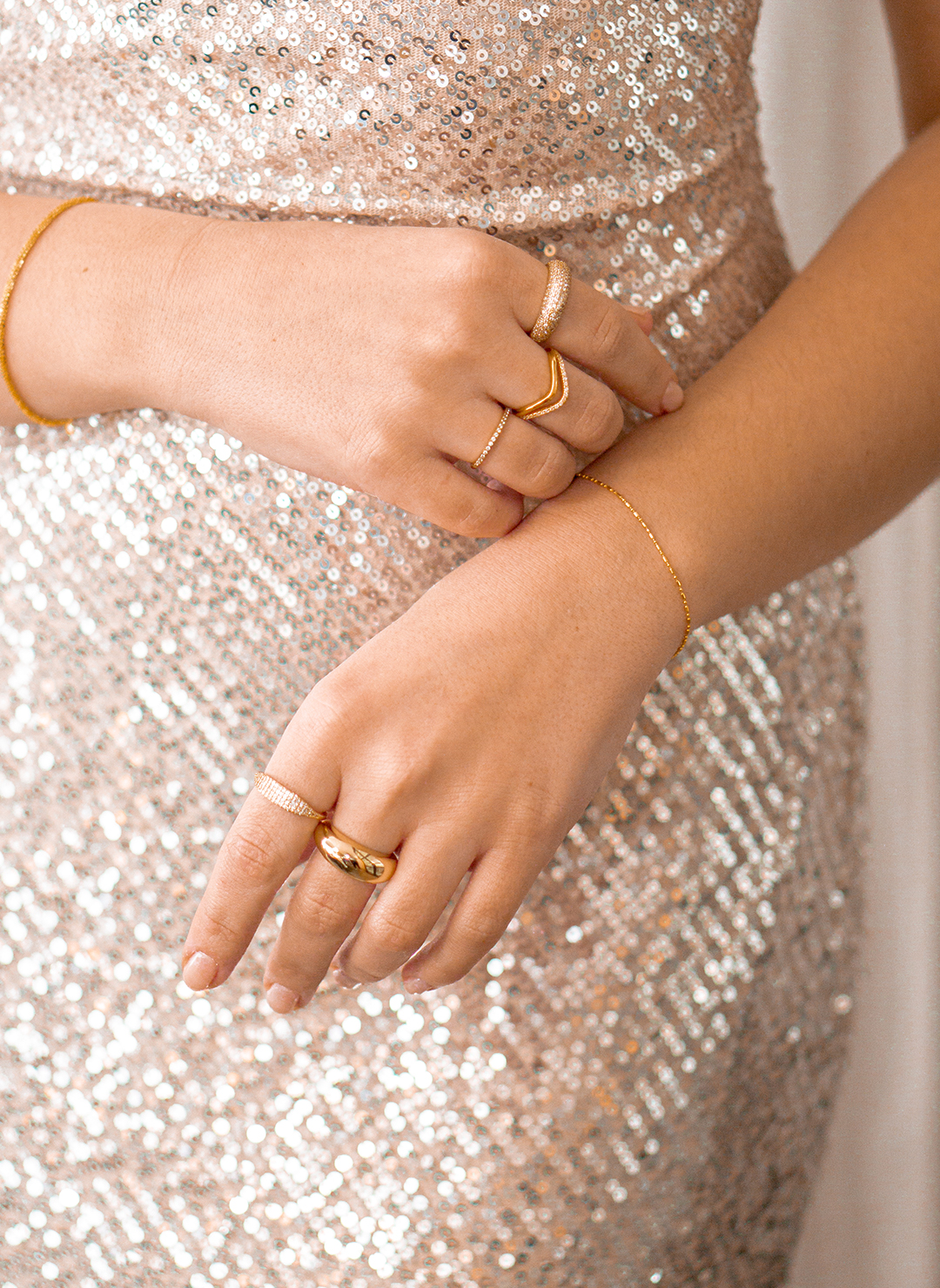Adrianna – Guld ring