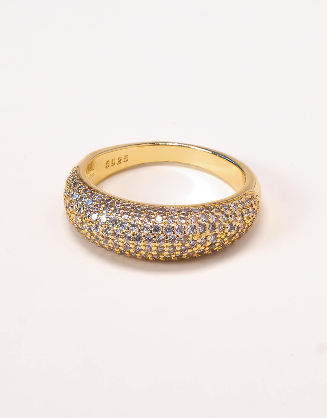 Billede af Gianna sparkling - Guld ring