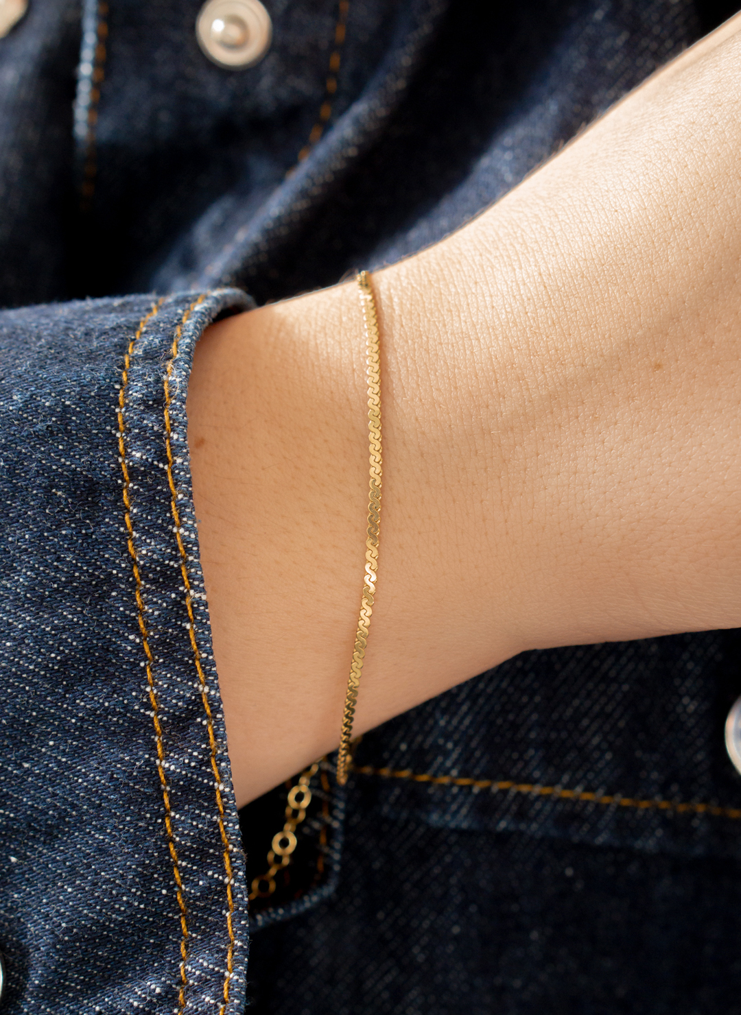Sofia – Guld armbånd
